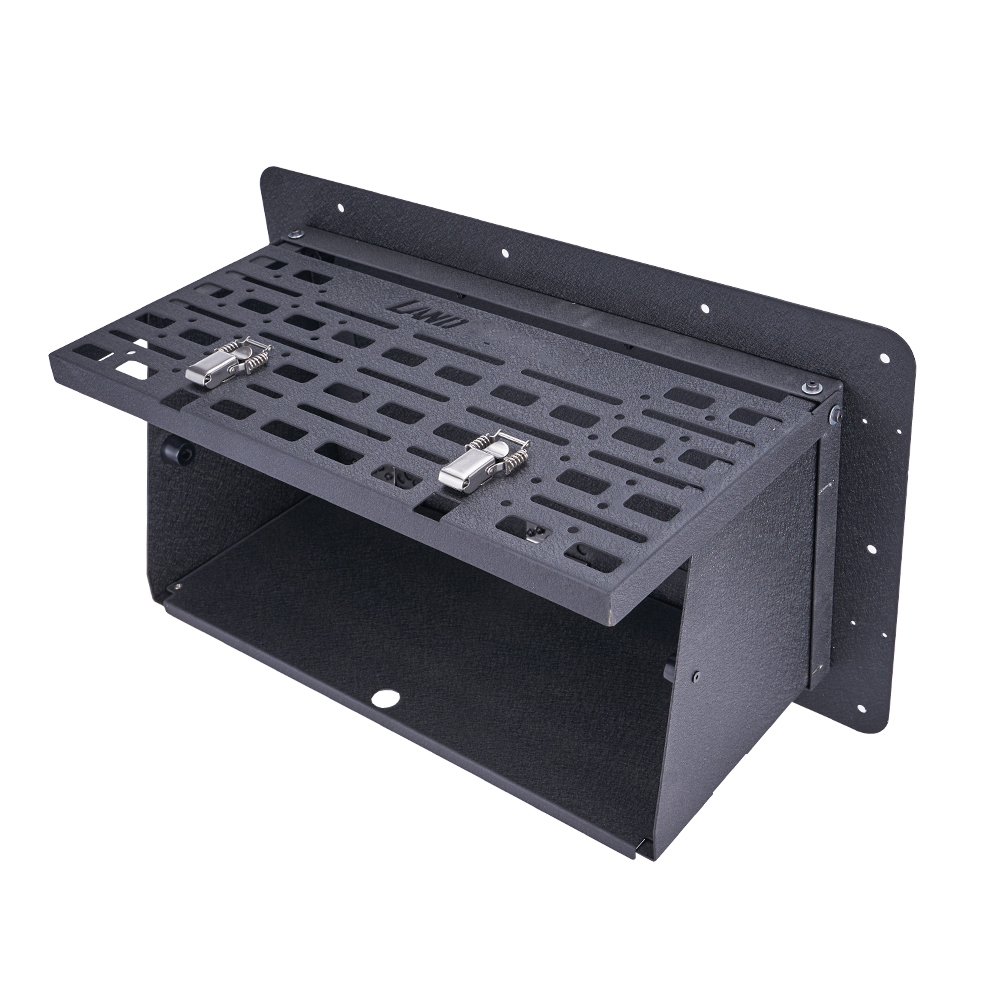 Camping Cooking Organizer - Aluminiowe tylne drzwi składany stół do