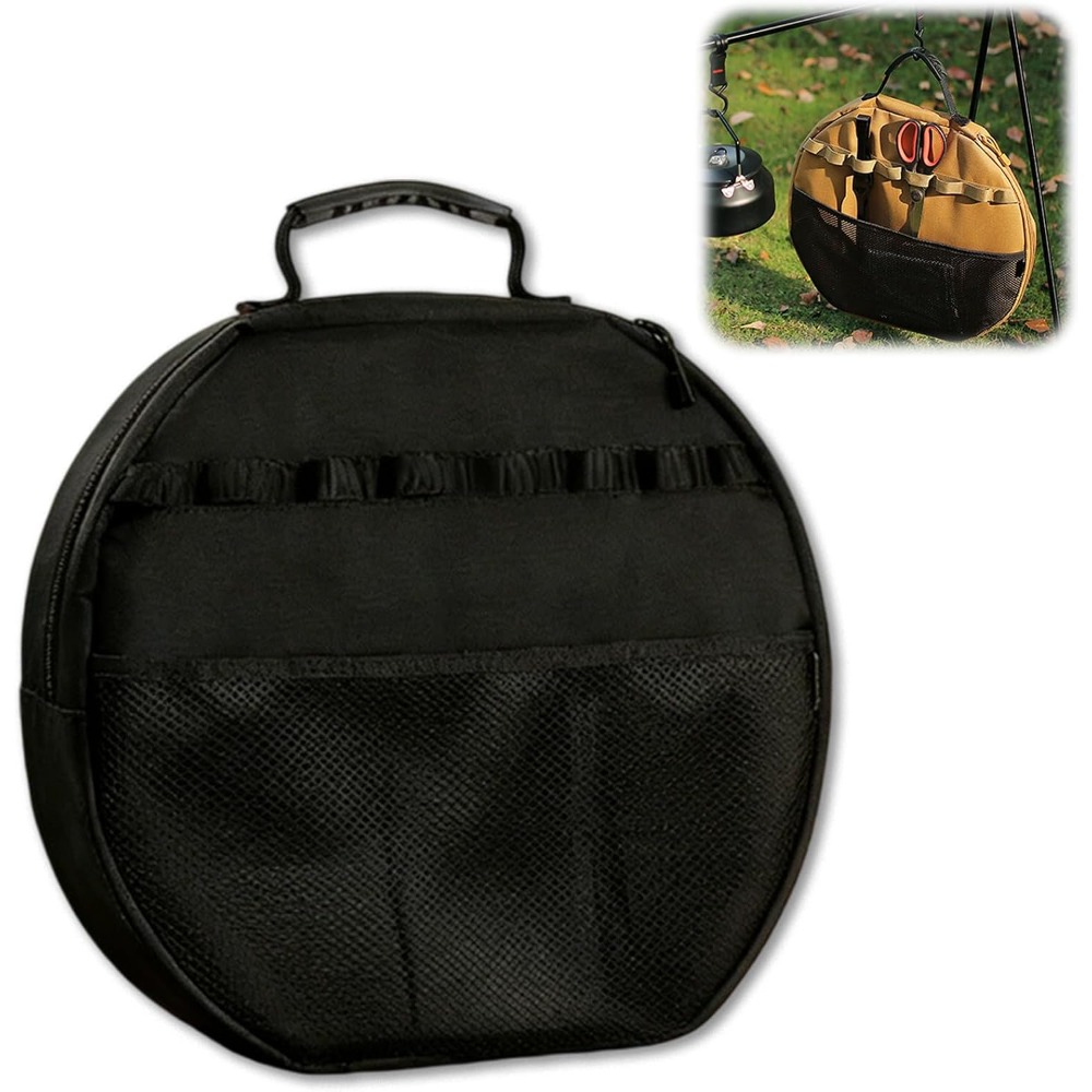 Camping Cooking Organizer - Torba do przechowywania patelni grillowych, przenośny