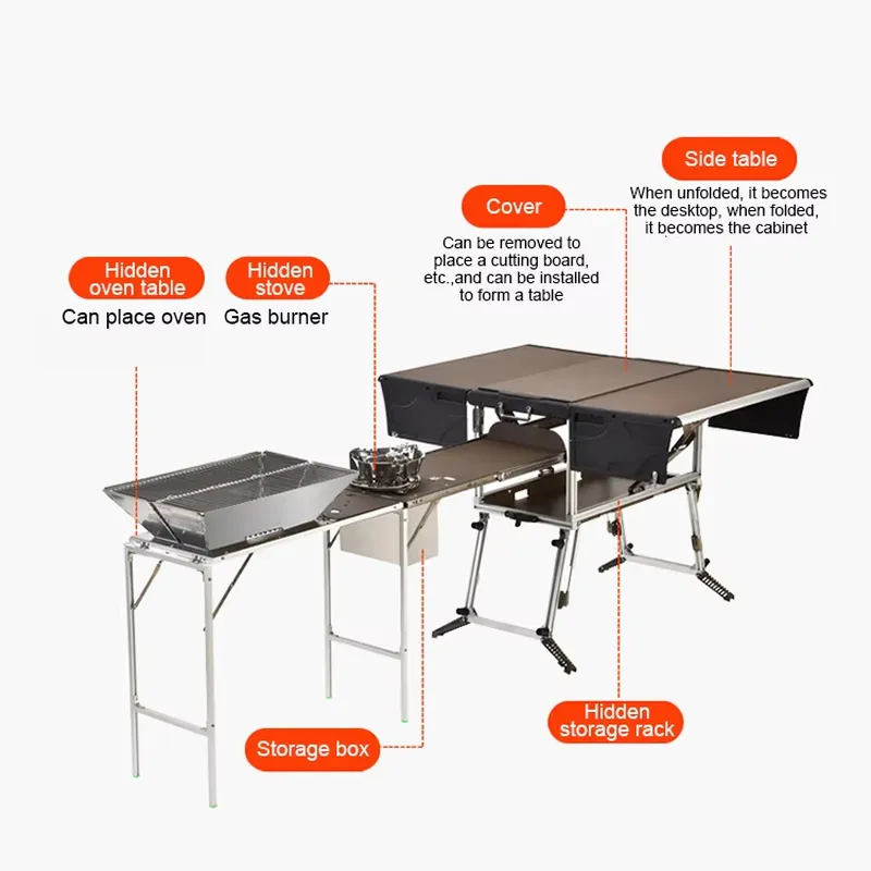 Wysokiej jakości składany zest – Quality Camping Cooking Set recenzja i cena