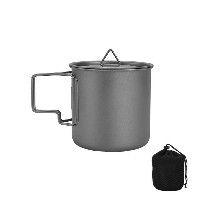 Tytanowy kubek turystyczny ze  – Camping Cooking Organizer recenzja i cena
