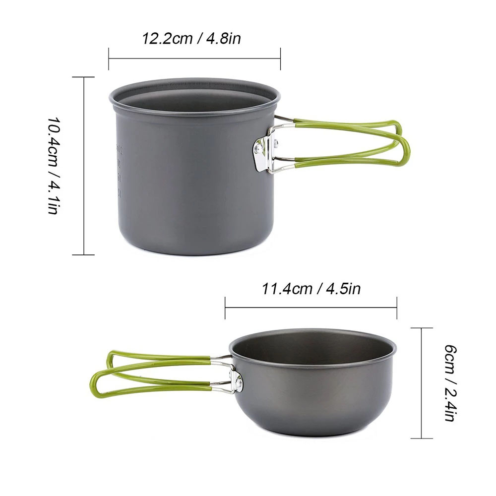 Zestaw naczyń kempingowych z k – Camping Cooking Organizer recenzja i cena