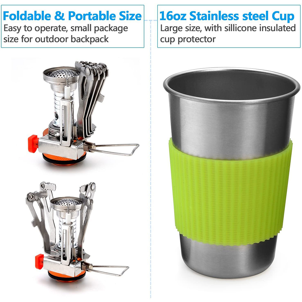 Zestaw naczyń kempingowych z k – Camping Cooking Organizer recenzja i cena